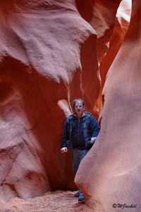 exploring the Antelope Canyon, Arizona, USA